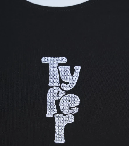 Venecia Blusa Crop Bordada Comfort TyperNG