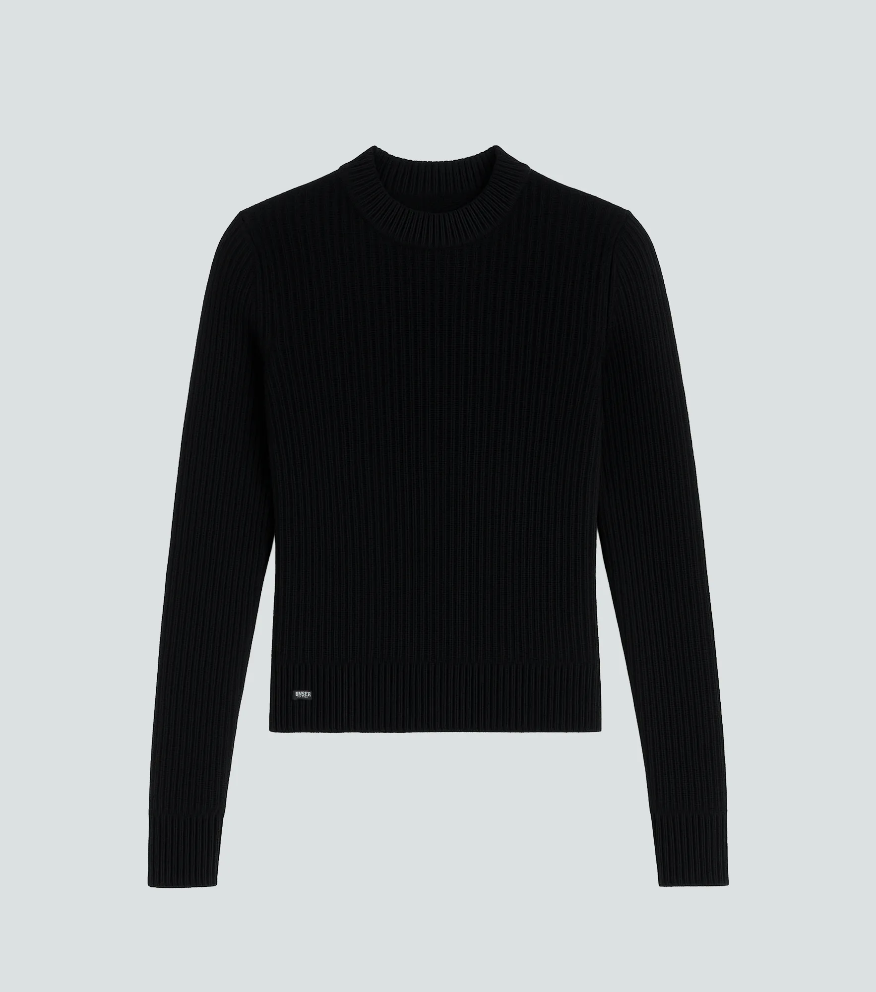 Monica Buzo Tejido Unicolor Cuello Alto Unser 837789 NG