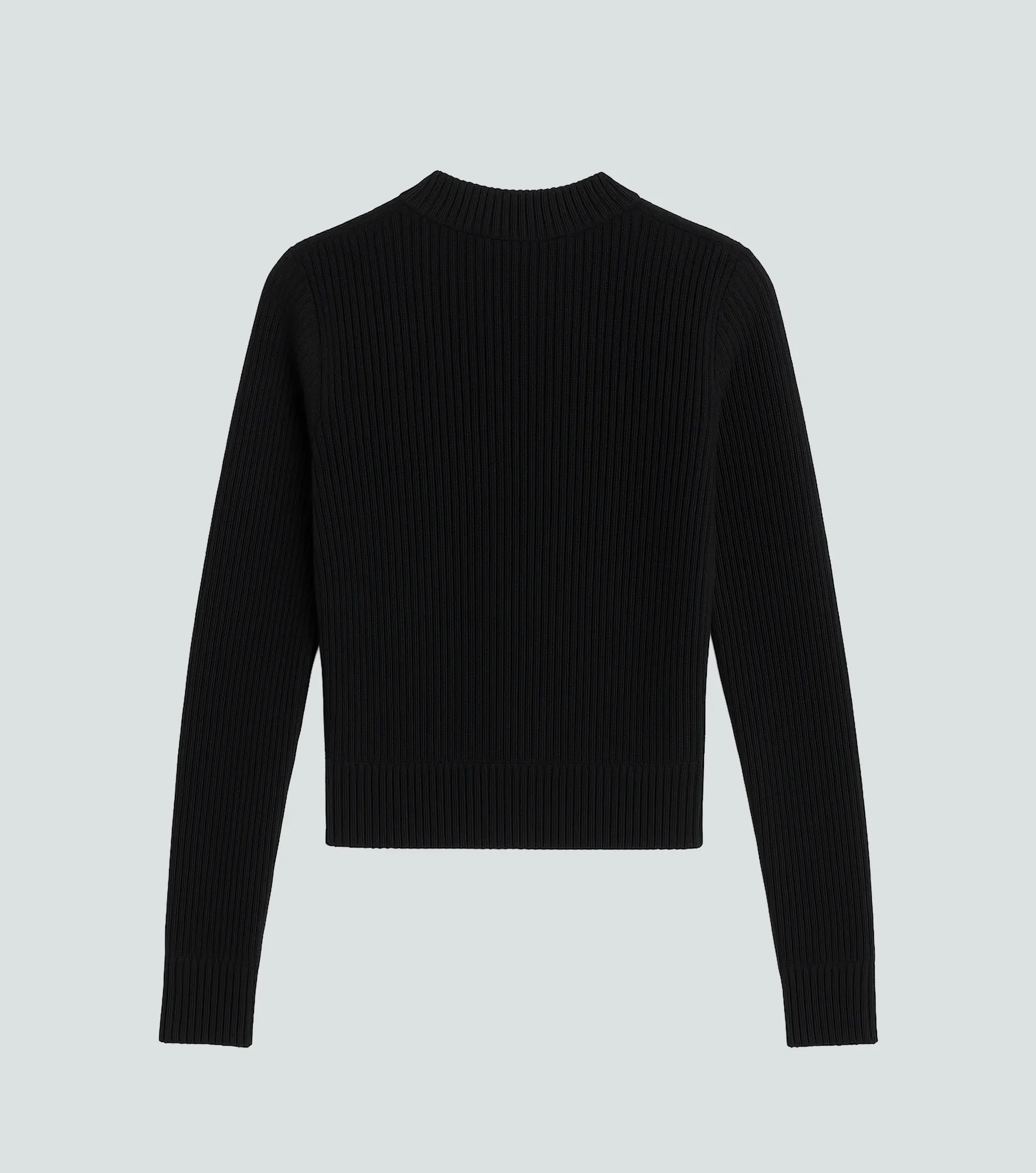 Monica Buzo Tejido Unicolor Cuello Alto Unser 837789 NG