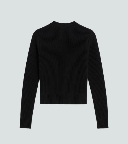 Monica Buzo Tejido Unicolor Cuello Alto UnserNG