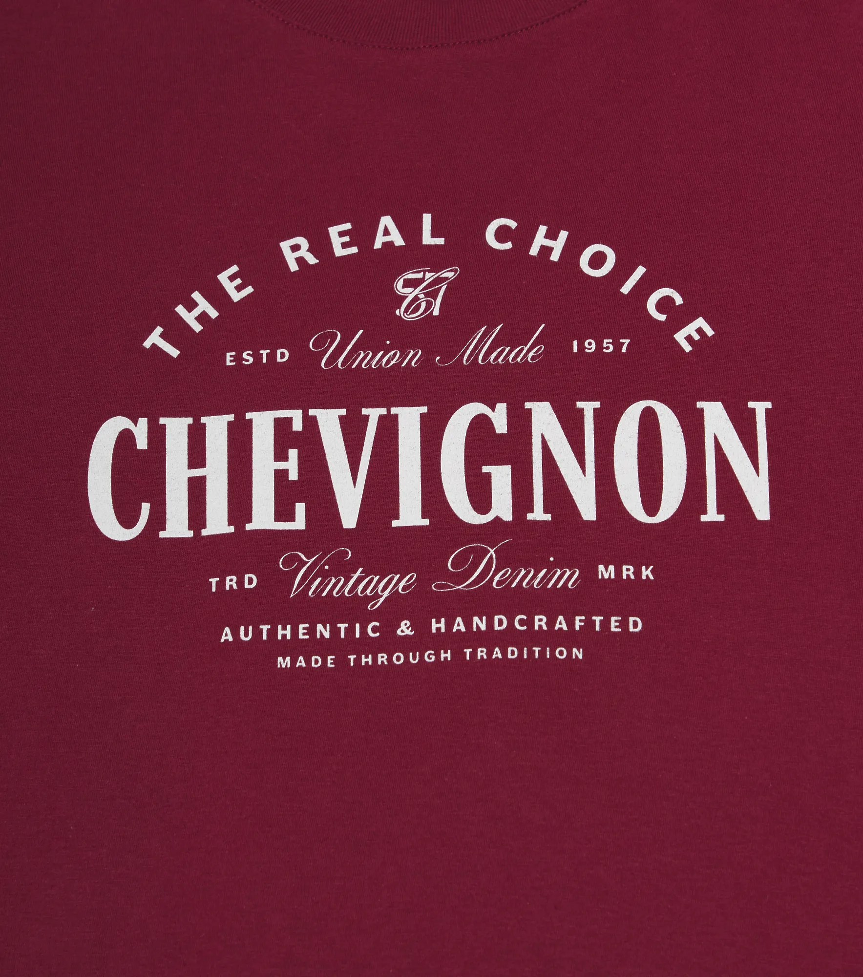 Camiseta Chevignon Graphic T Shirt Fonts 132177 RJ