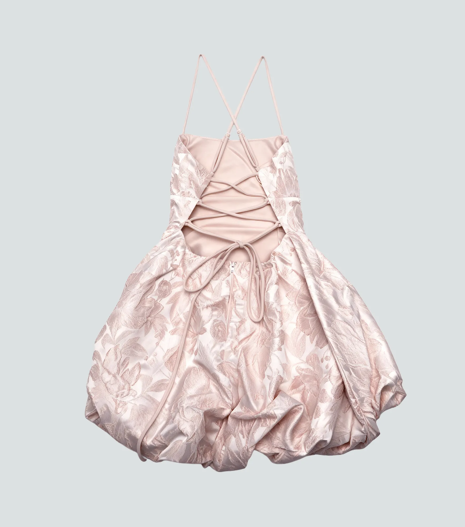 Vestido Corto Con Tiras Unicolor Derek 836346 RS