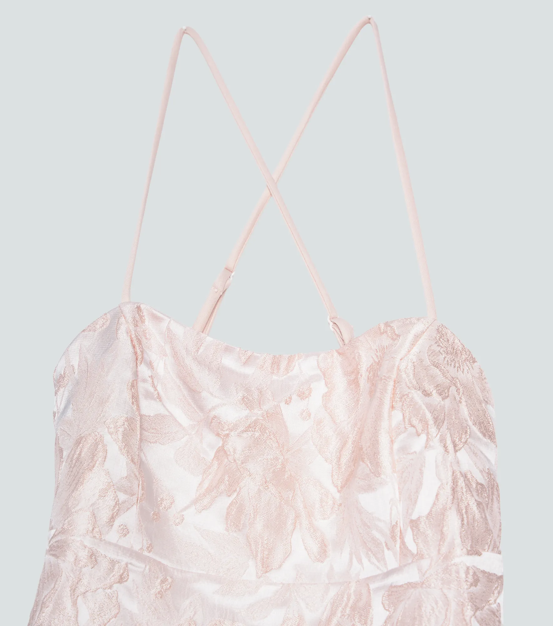 Vestido Corto Con Tiras Unicolor Derek 836346 RS