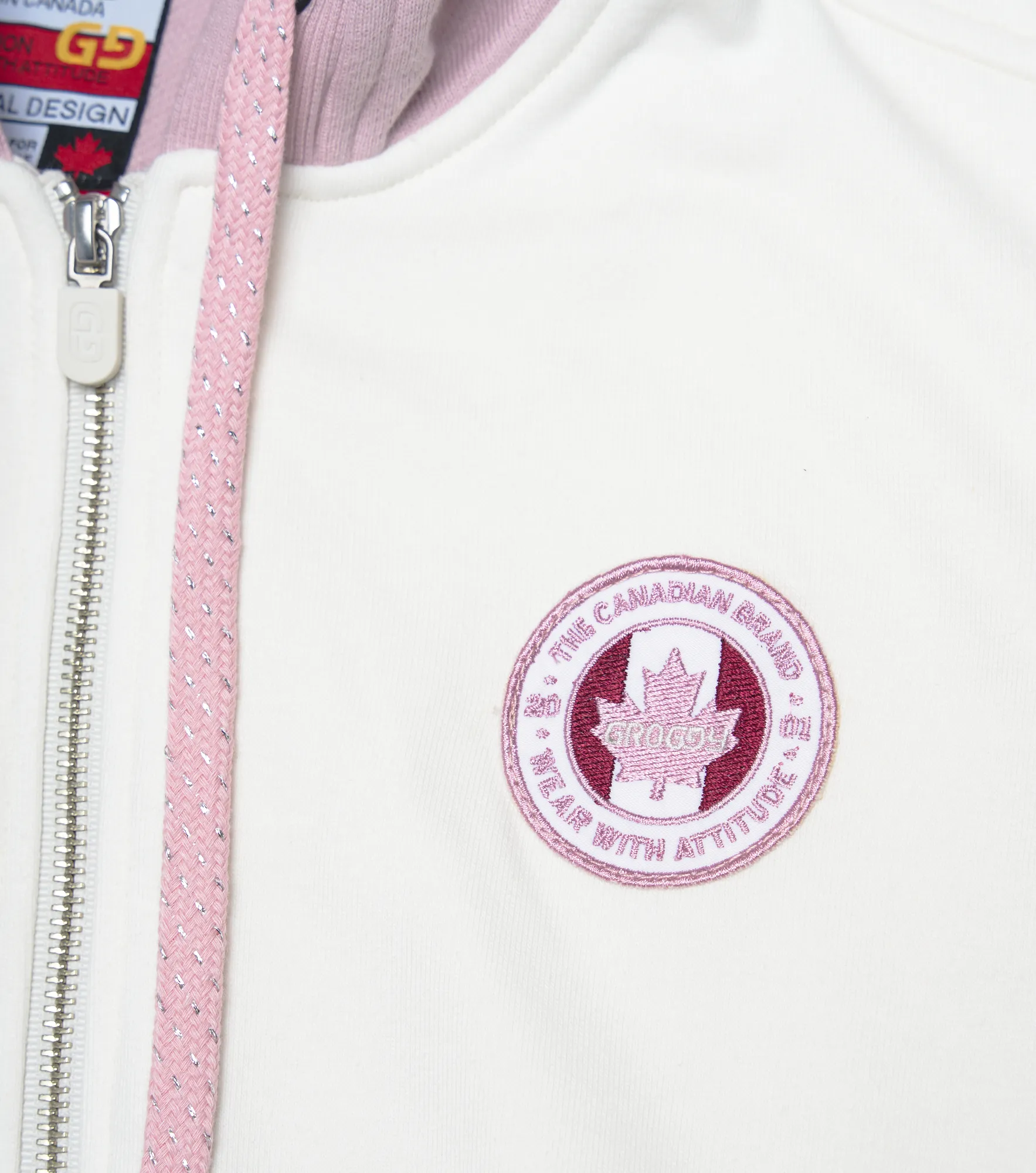 Mai Buzo Hoodie Con Cremallera Femenino Groggy 837180 CU
