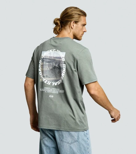 Camiseta Jack And Jones Jcolido Photo Back Tee Ss Crew NeckVD