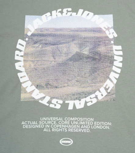 Camiseta Jack And Jones Jcolido Photo Back Tee Ss Crew NeckVD