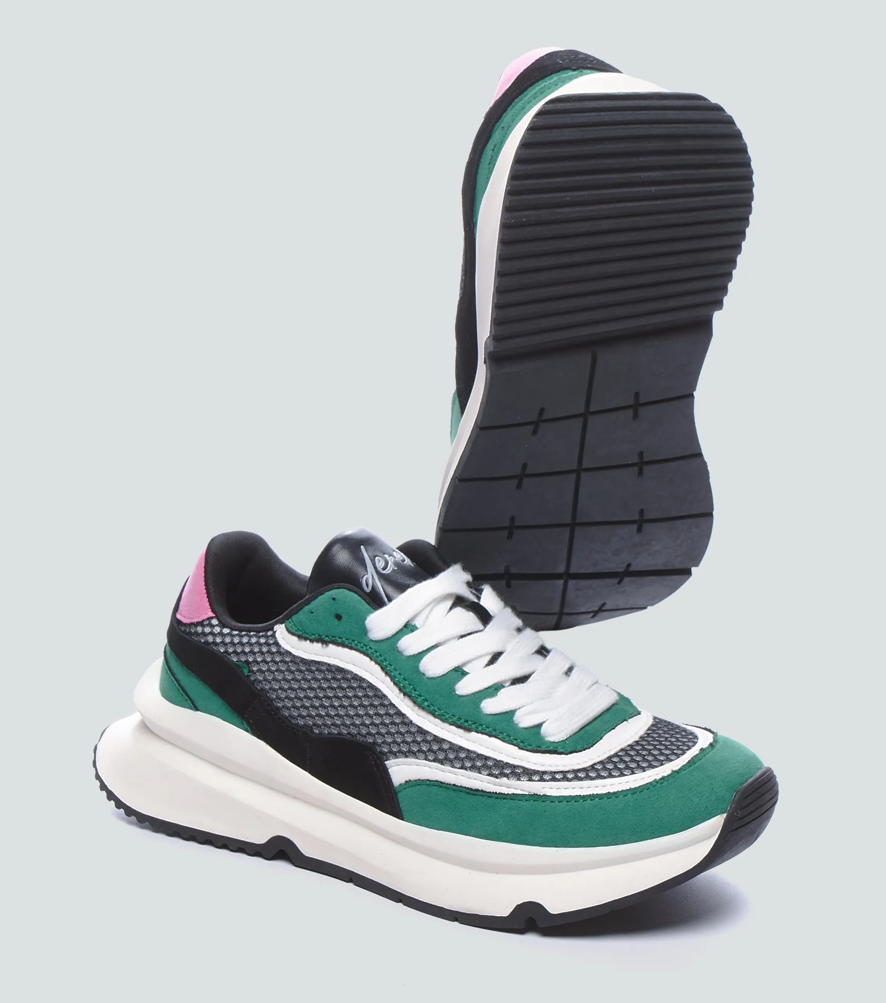 Tenis Combinados Suela Alta Derek 836368 VD