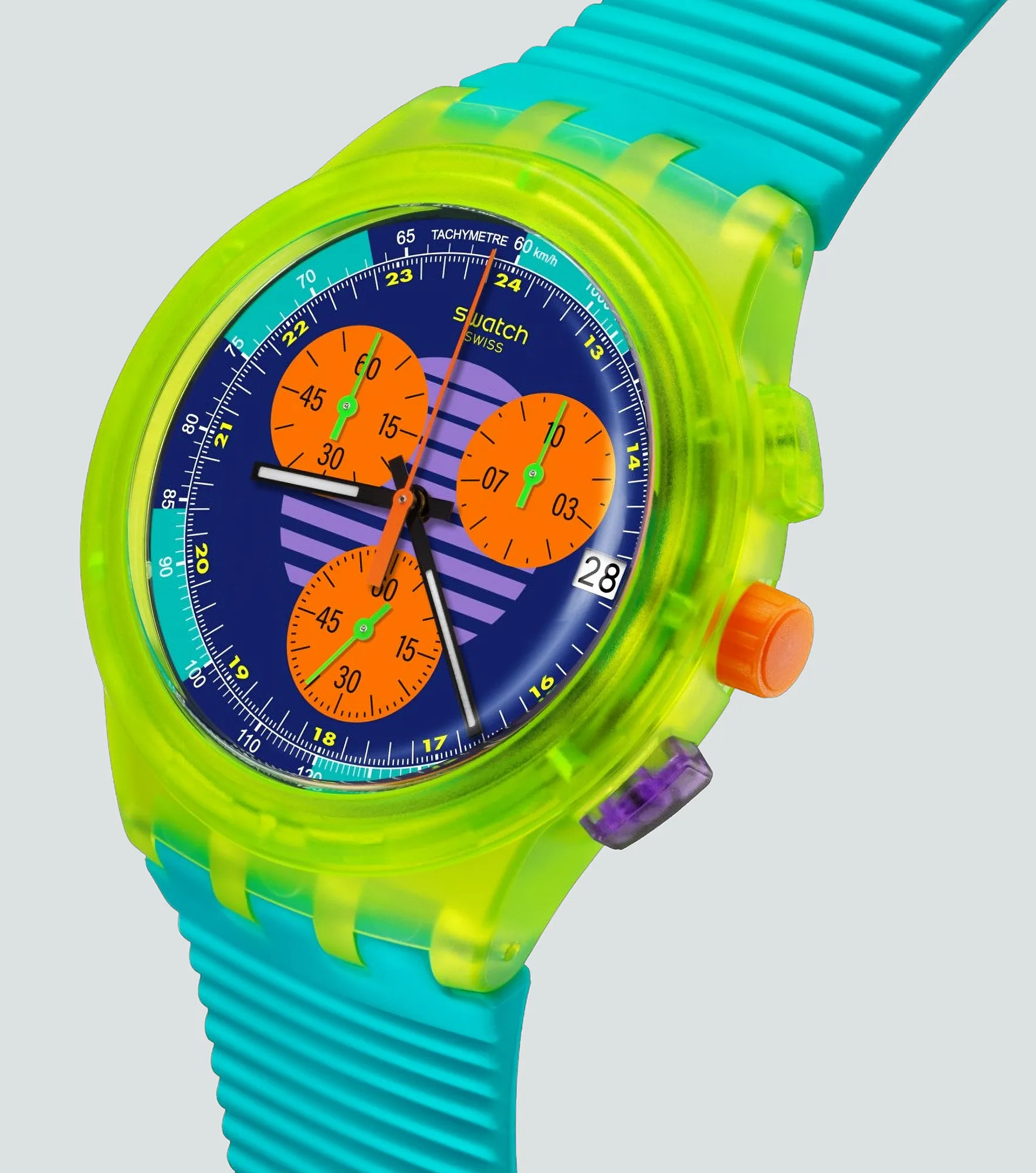 Reloj Swatch Neon Wave 132568 VD