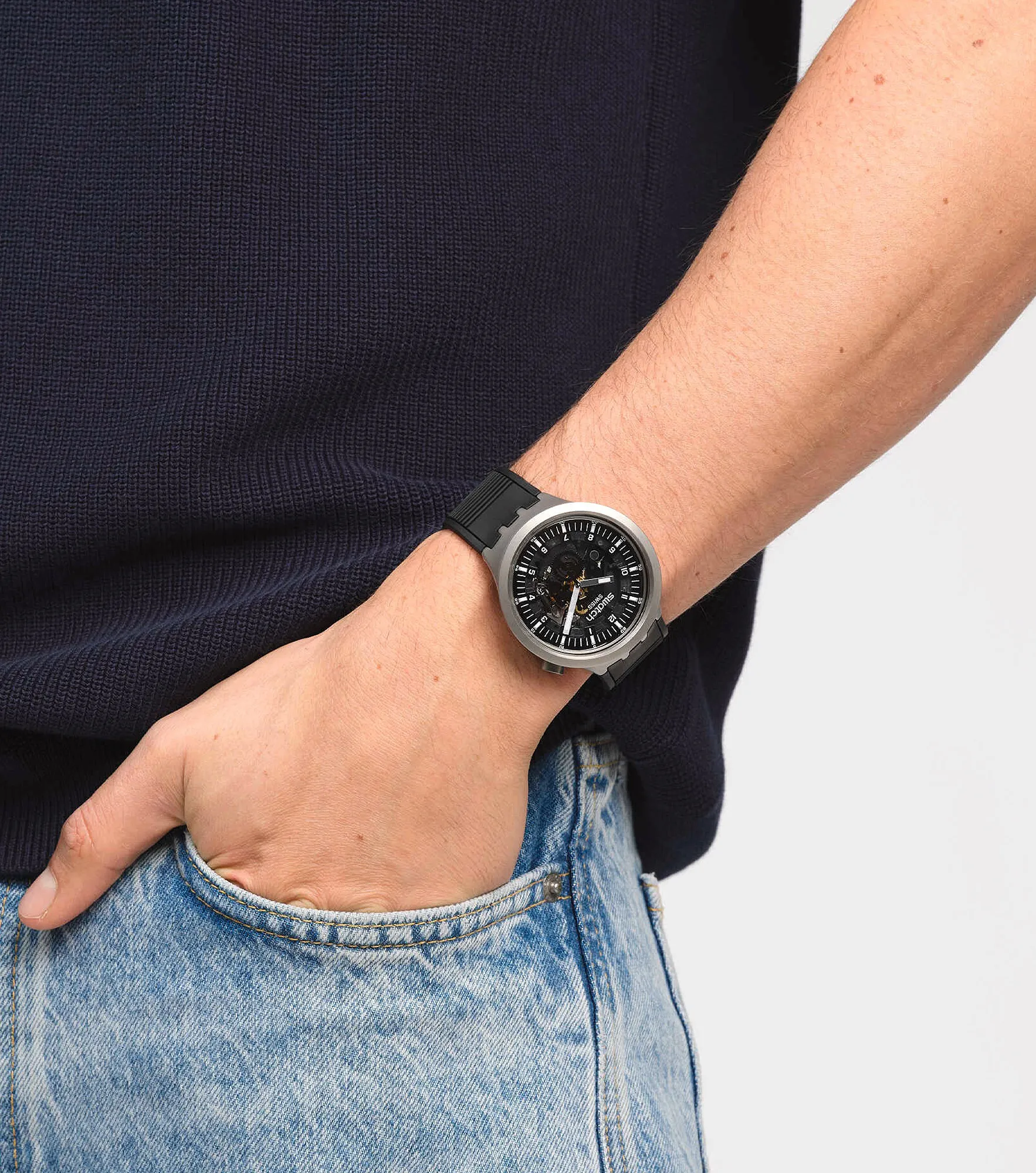 Reloj Swatch Dark Irony 132572 NG