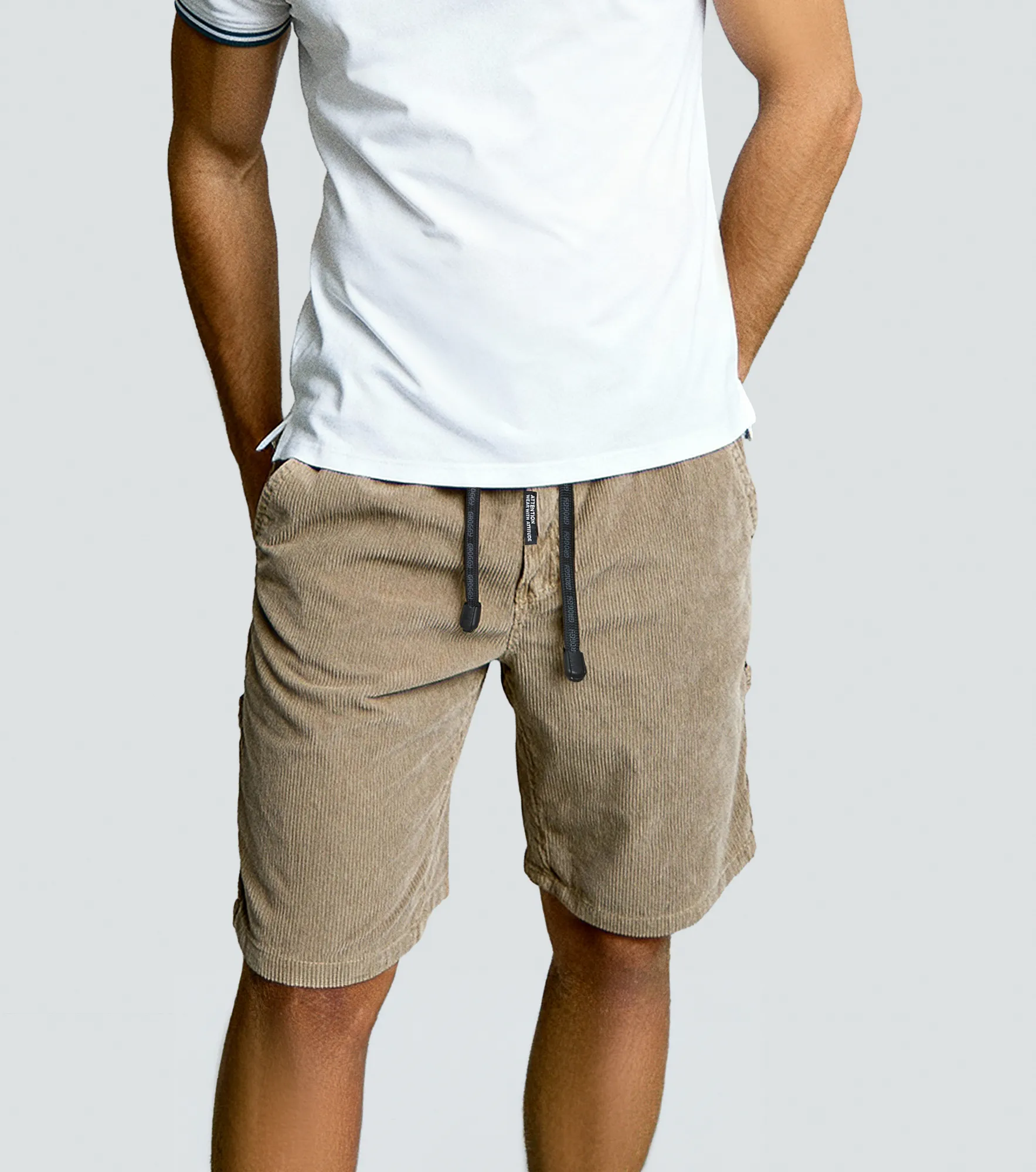 Clay Bermuda Jogger Carpenter Masculina GroggyAR