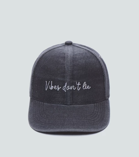 Soil Gorra En Denim Bordada TyperGO