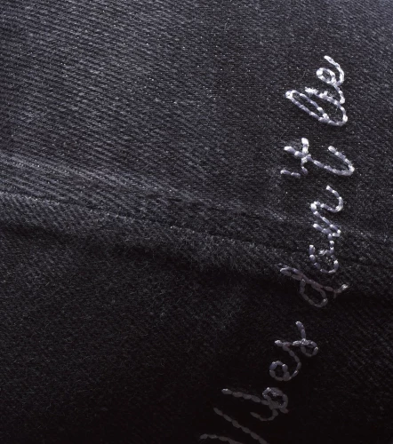 Soil Gorra En Denim Bordada TyperGO