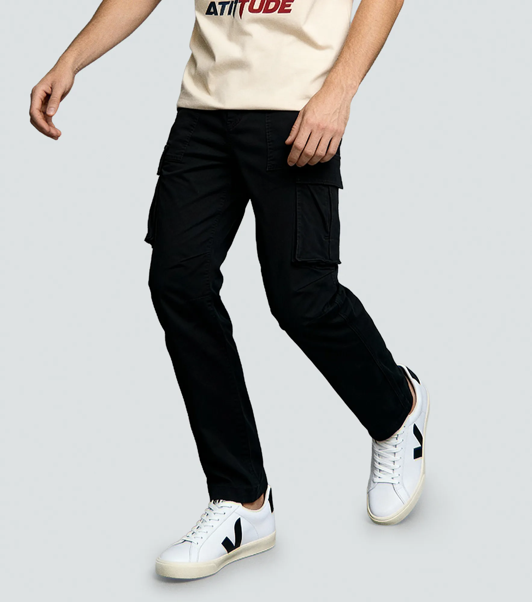 Alexis Pantalon Cargo Unicolor Unser 835599 NG