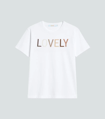 Camiseta Para Mujer Con Bordado Derek LovelyCF