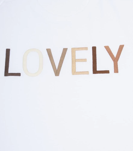 Camiseta Para Mujer Con Bordado Derek LovelyCF