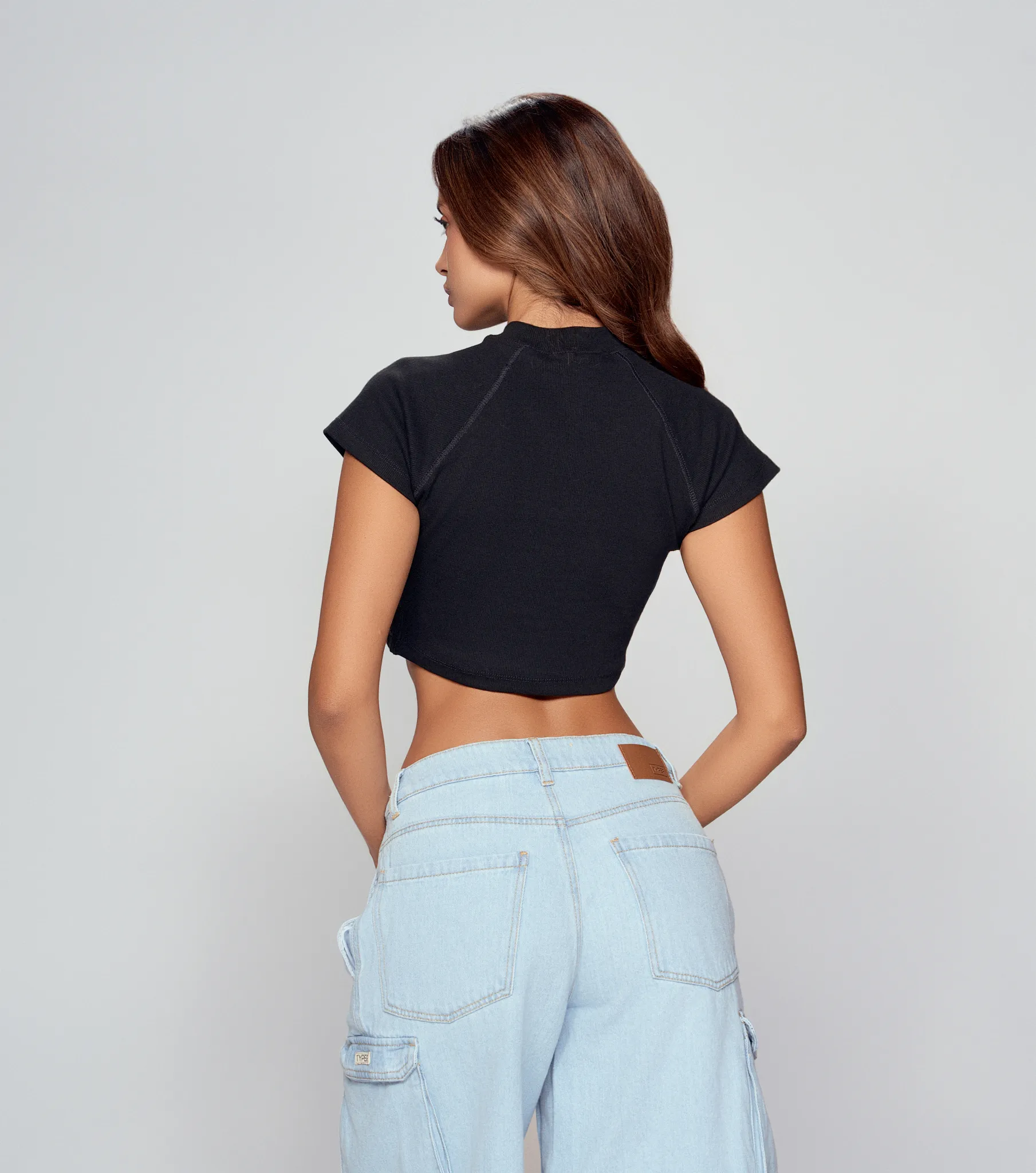 Clooney Blusa En Rib Unicolor TyperNG