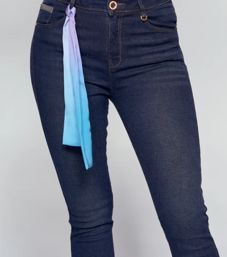 Jean Para Mujer Bota Skinny Con Proceso Barcelona Adele DerekAZ