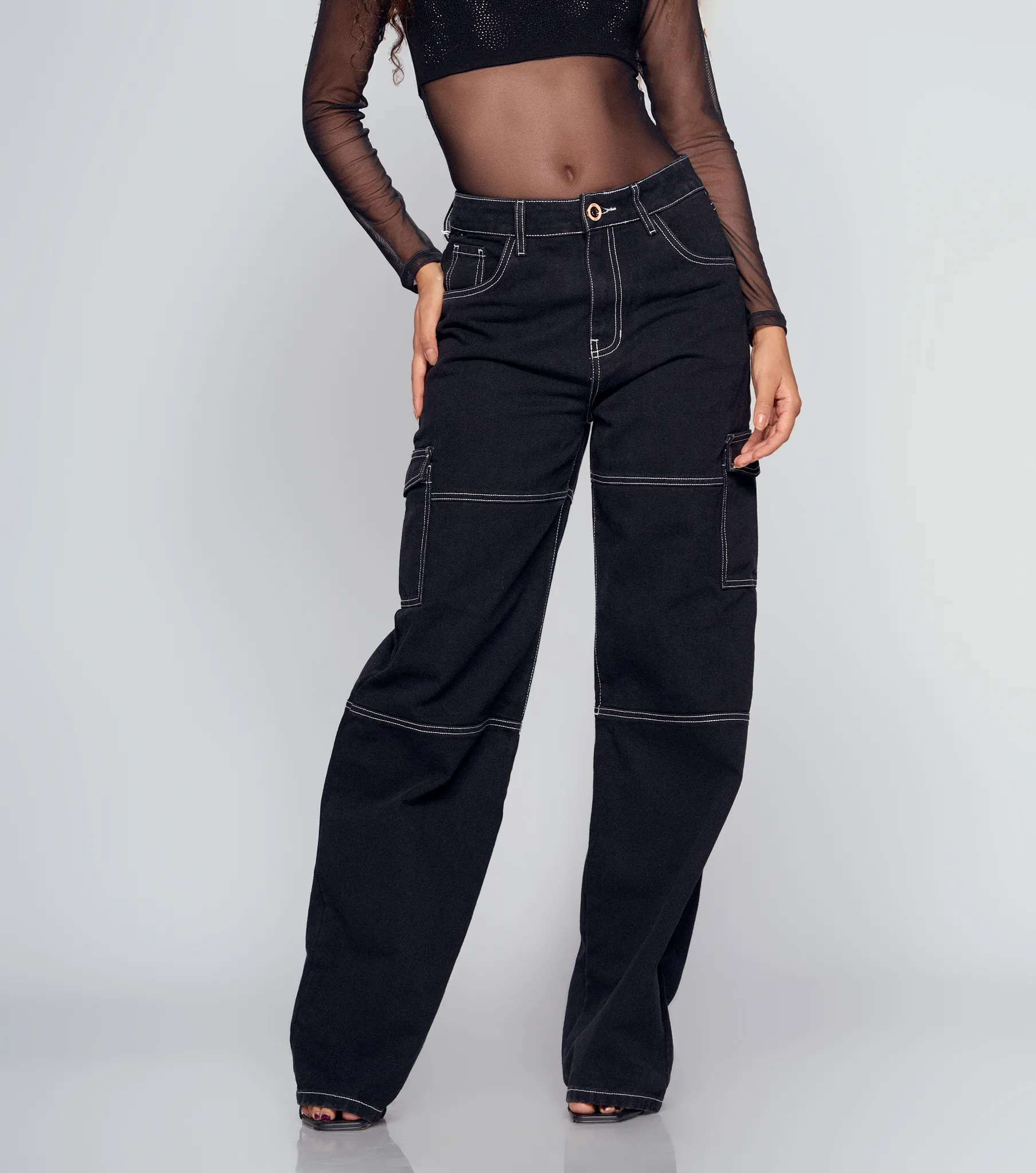 Jean Para Mujer Con Costuras En Constraste Praga Sophie Derek LovelyNG