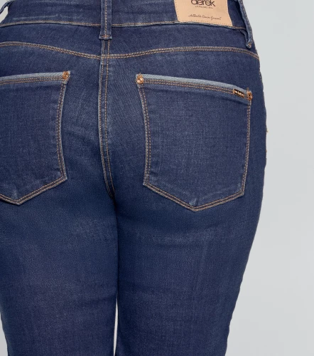 Jean Para Mujer Regular Fit Bota Recta DerekAZ