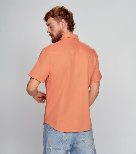 Knot Camisa Manga Corta Masculina GasCO