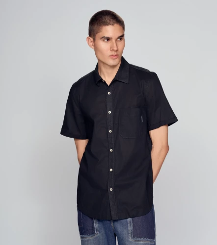 Knot Camisa Manga Corta Masculina GasNG