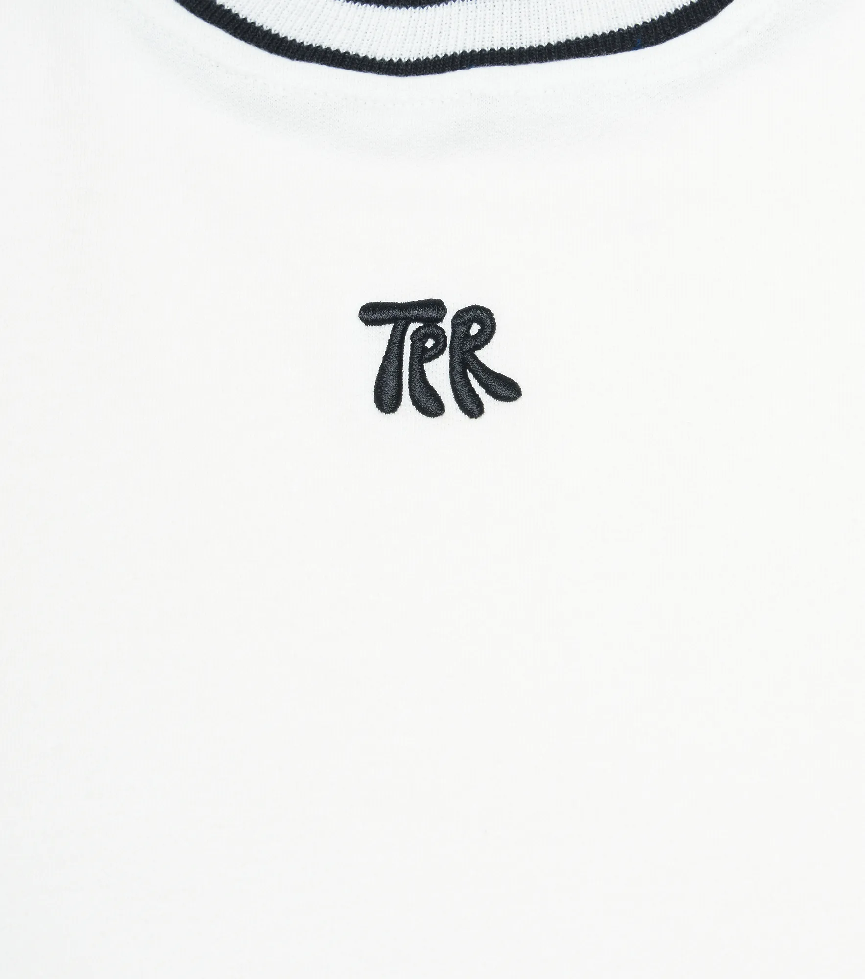 Niall T Shirt Oversise Bordada Con Cuello Tejido Typer 834080 AR