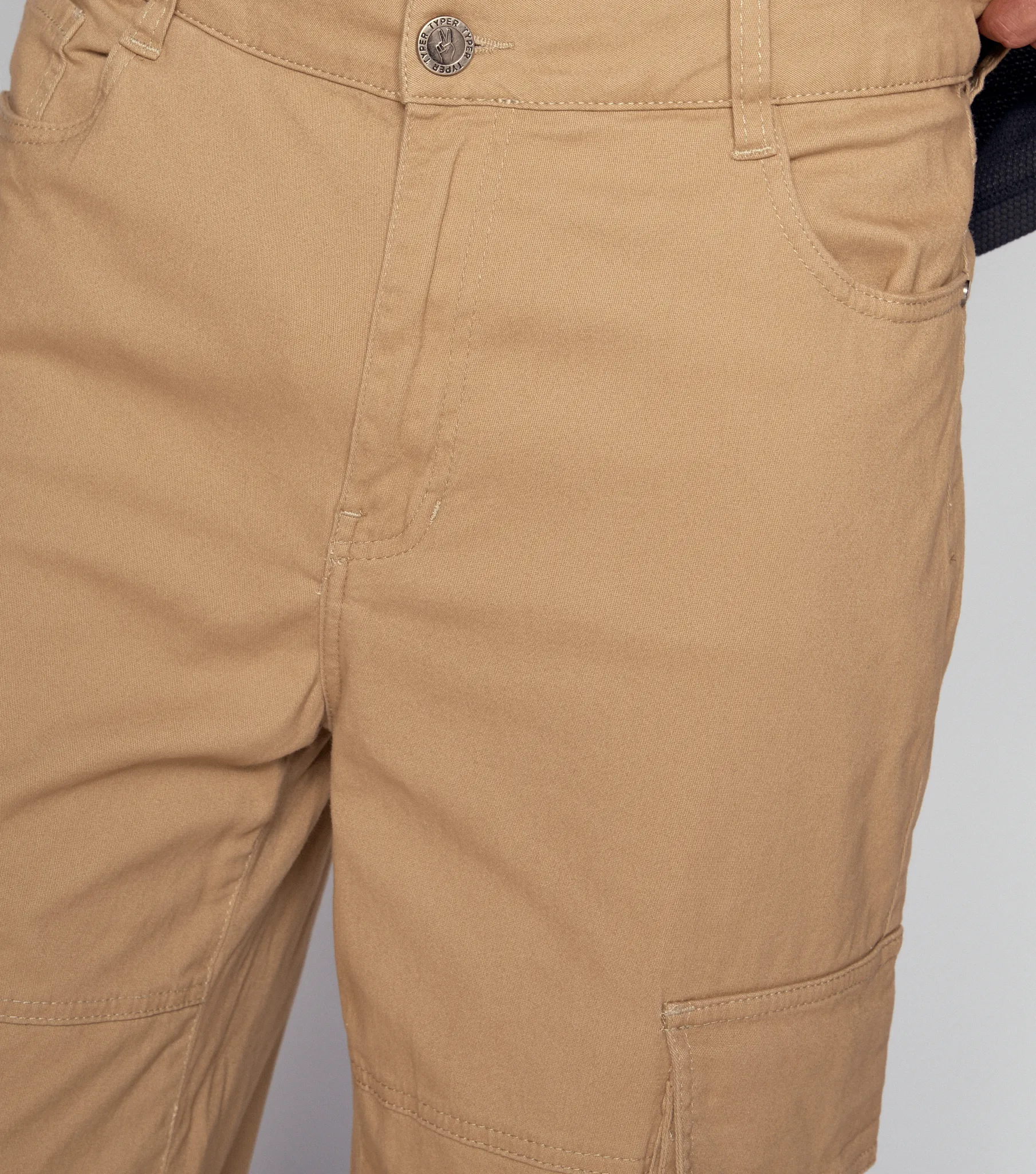 Panatalon Para Hombre Cargo Con Cortes Brand Typer 832112 