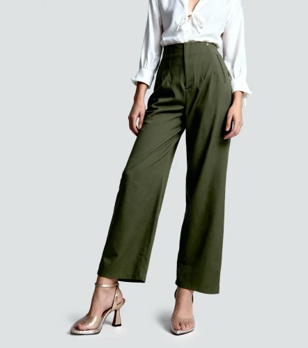 Pantalon Para Mujer Daniela Unicolor DerekVD