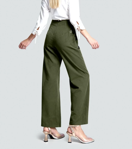 Pantalon Para Mujer Daniela Unicolor DerekVD