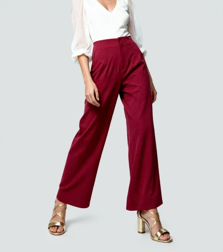 Pantalon Para Mujer Daniela Unicolor DerekVT