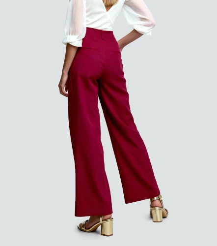 Pantalon Para Mujer Daniela Unicolor DerekVT