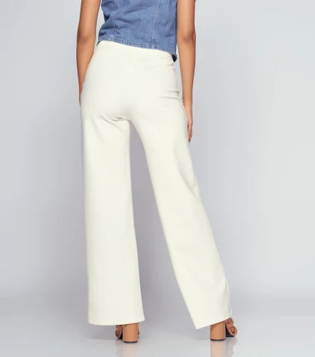 Pantalon Unicolor Para Mujer DerekAR