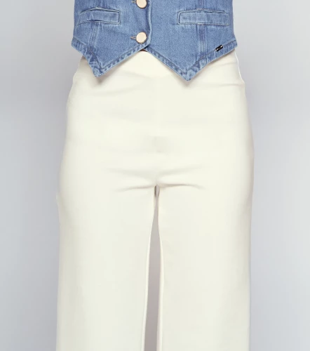 Pantalon Unicolor Para Mujer DerekAR