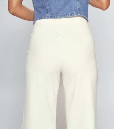 Pantalon Unicolor Para Mujer DerekAR