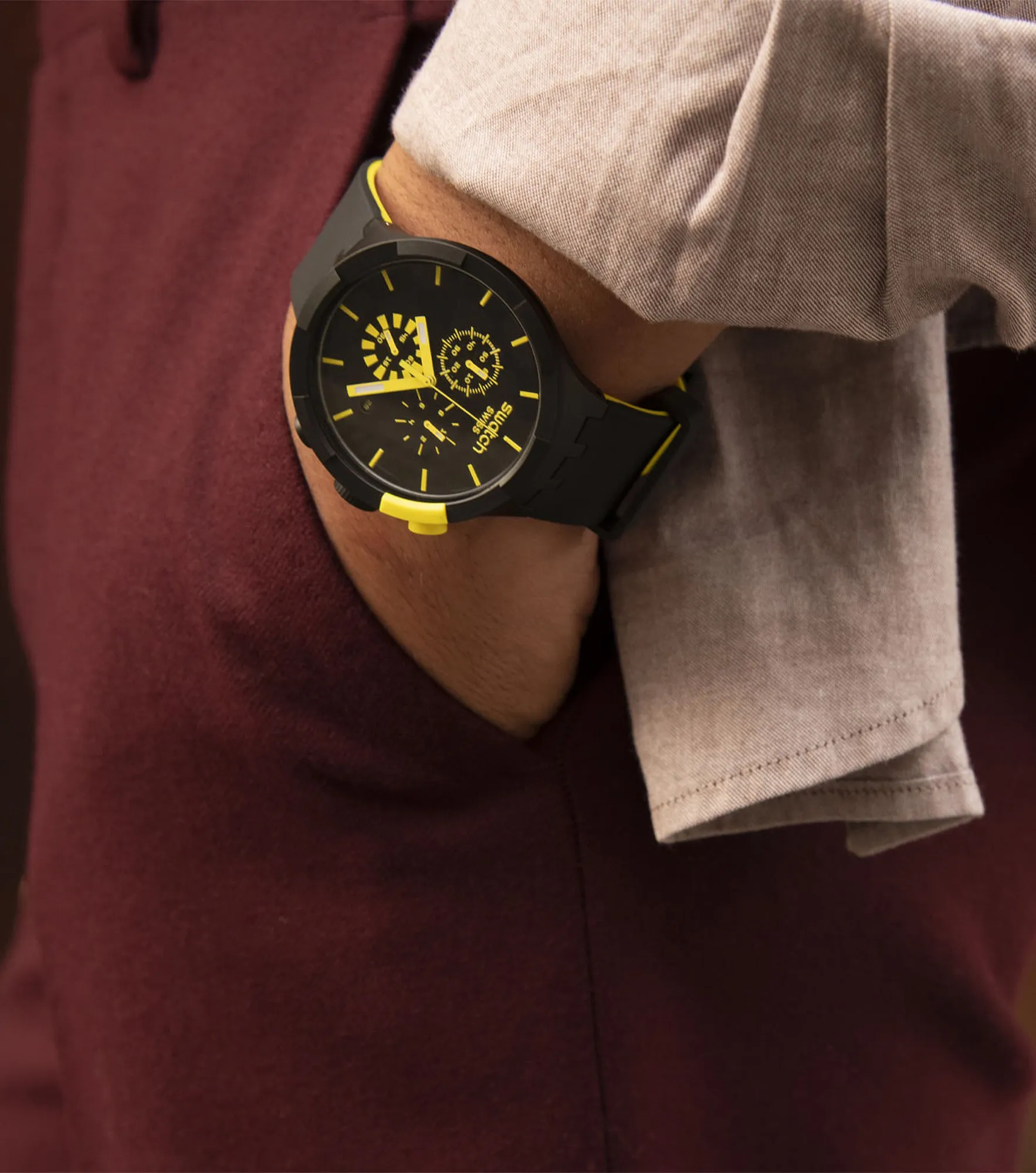 Reloj Swatch Checkpoint 124372 NG