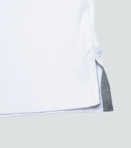 Slim Ivan Polo Unicolor Para Hombre Con Estampado En Delanero Y Cuello Neru UnserBL