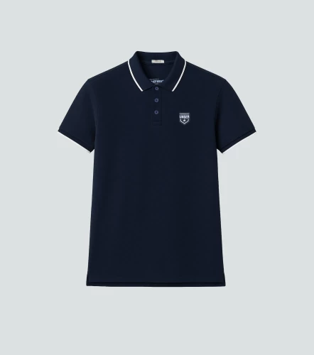 Slim Julian Polo Unicolor Con Bordado UnserAV