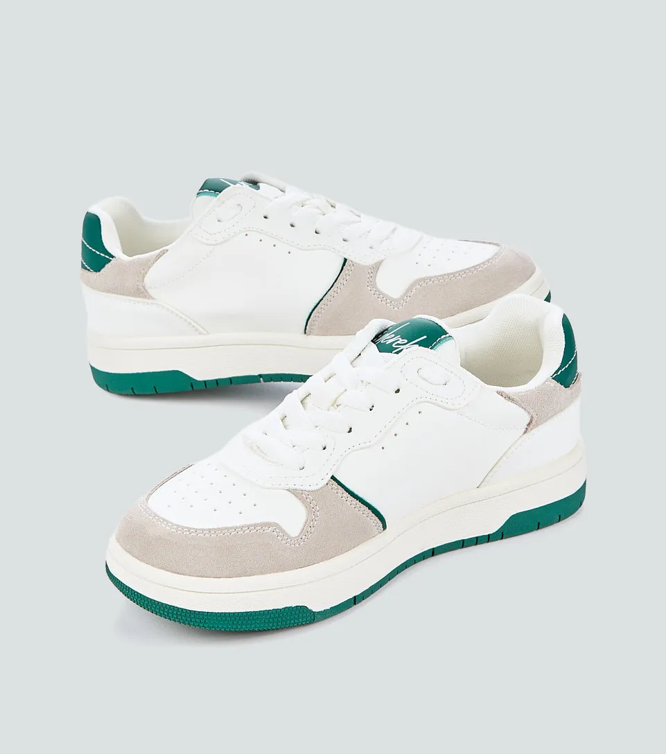 Tenis Combinado Con Puntera Redonda Derek 832532 BL