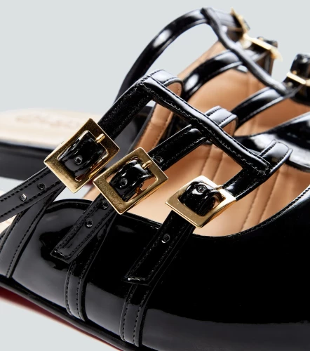 Zueco Plano Tipo Mules Para Mujer Julia Derek LovelyNG