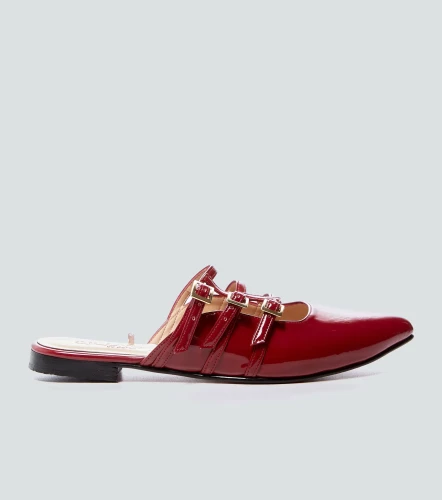 Zueco Plano Tipo Mules Para Mujer Julia Derek LovelyRJ