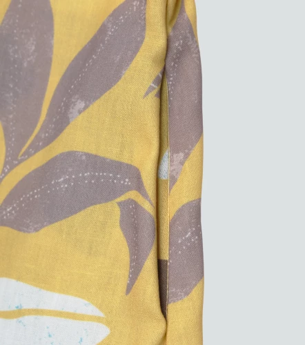 Vestido Para Mujer Camisero Estampado Manga Larga DerekAM