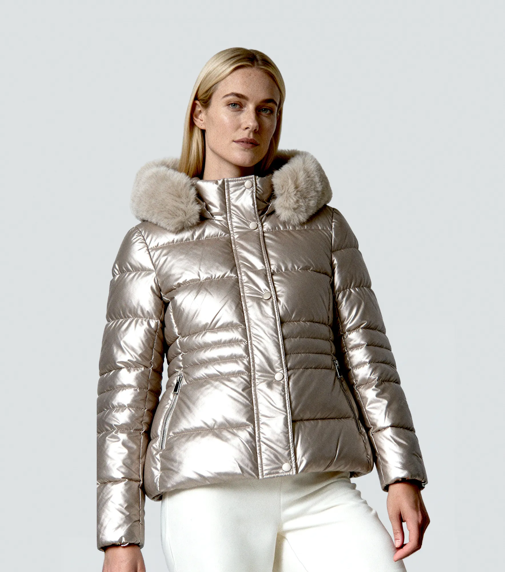 Chaqueta Acolchada Unicolor Derek 834828 AR