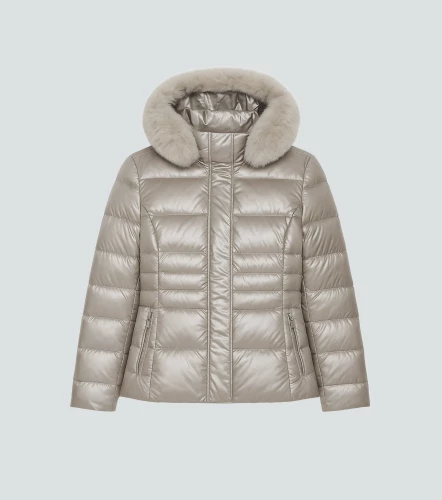 Chaqueta Acolchada Unicolor DerekAR