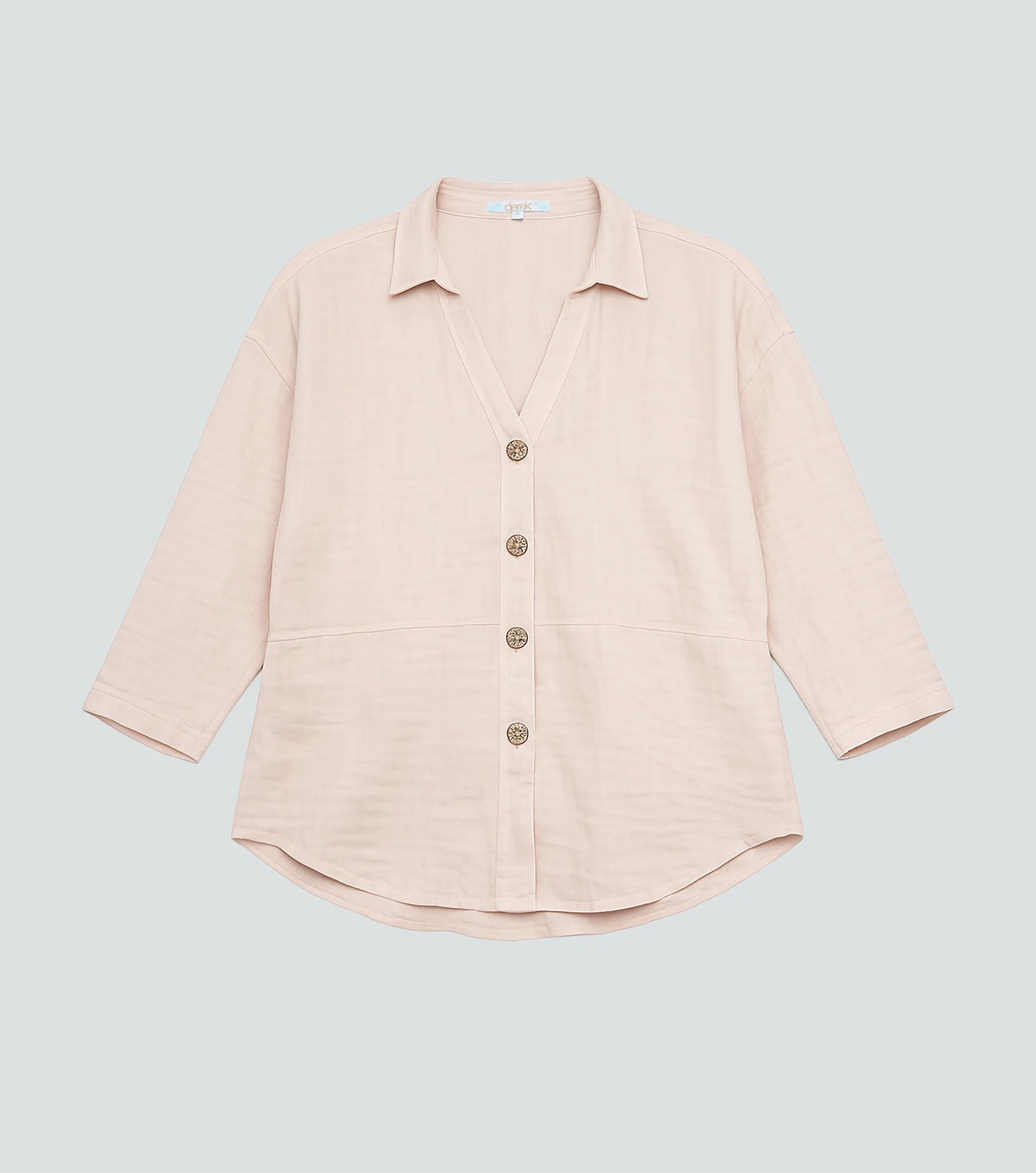 Blusa Para Mujer Manga Larga Unicolor Derek 834867 AC
