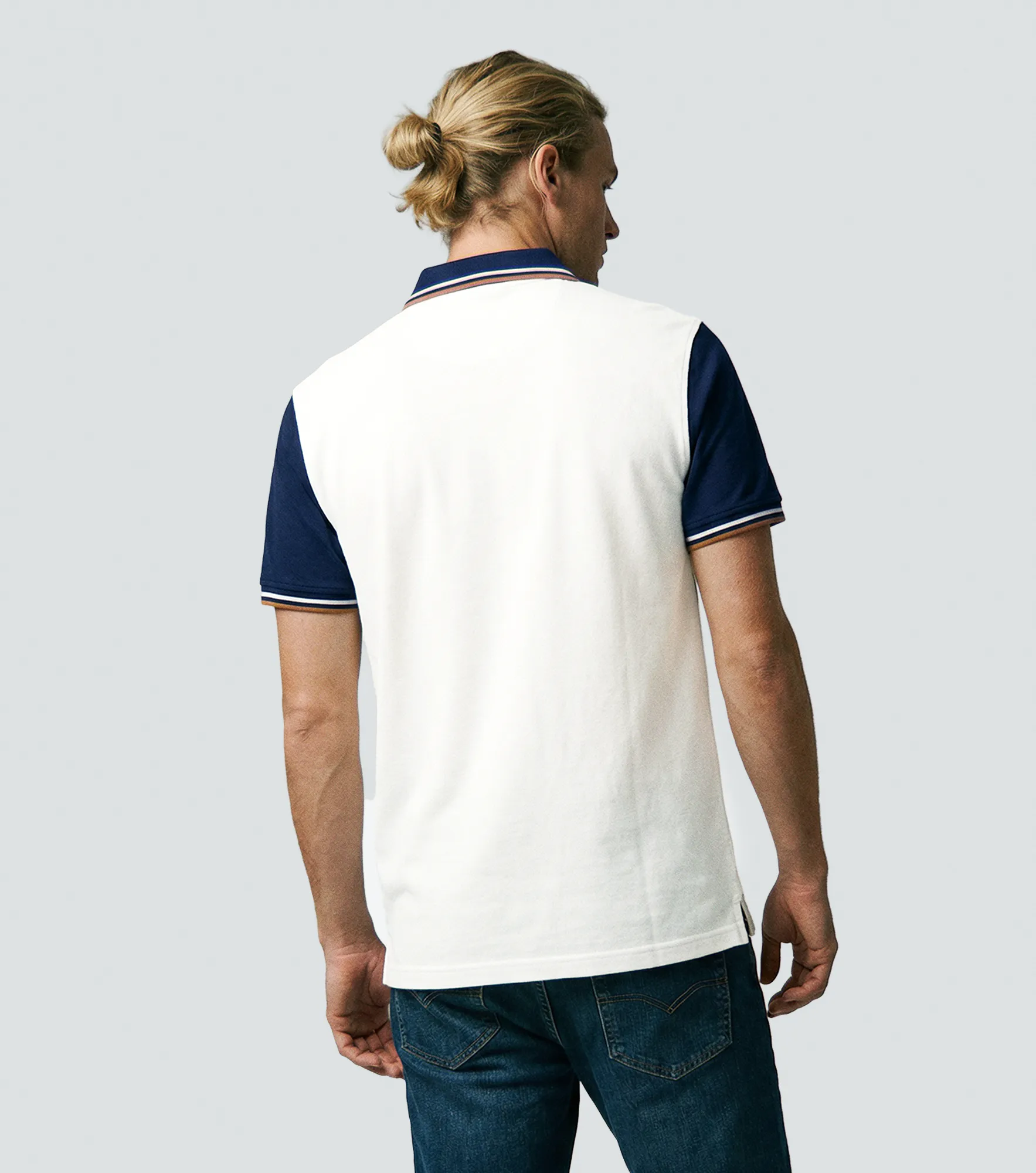 Comfort Robert Polo Con Contraste Y Cortes Unser 837126 AR