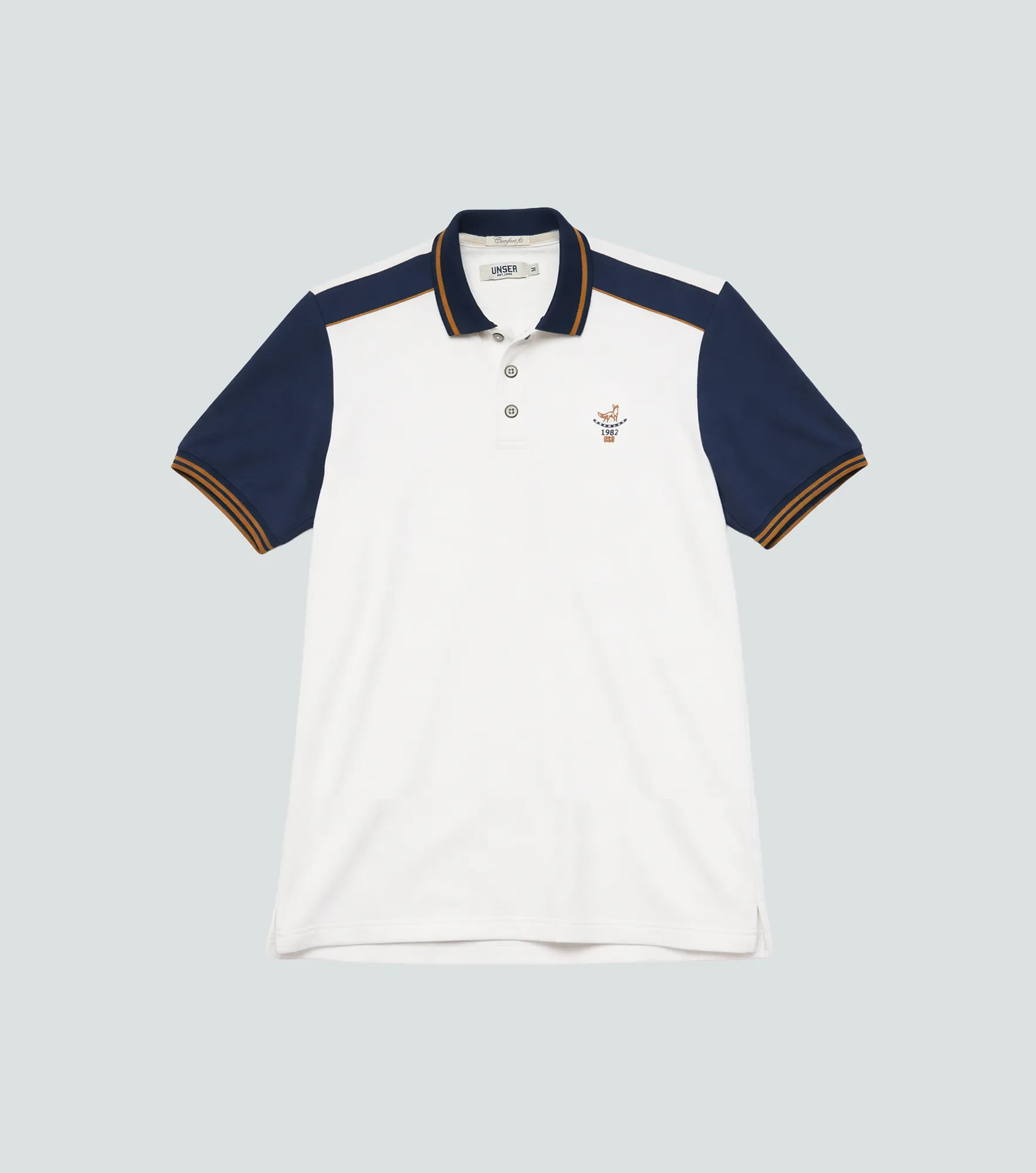 Comfort Robert Polo Con Contraste Y Cortes Unser 837126 AR