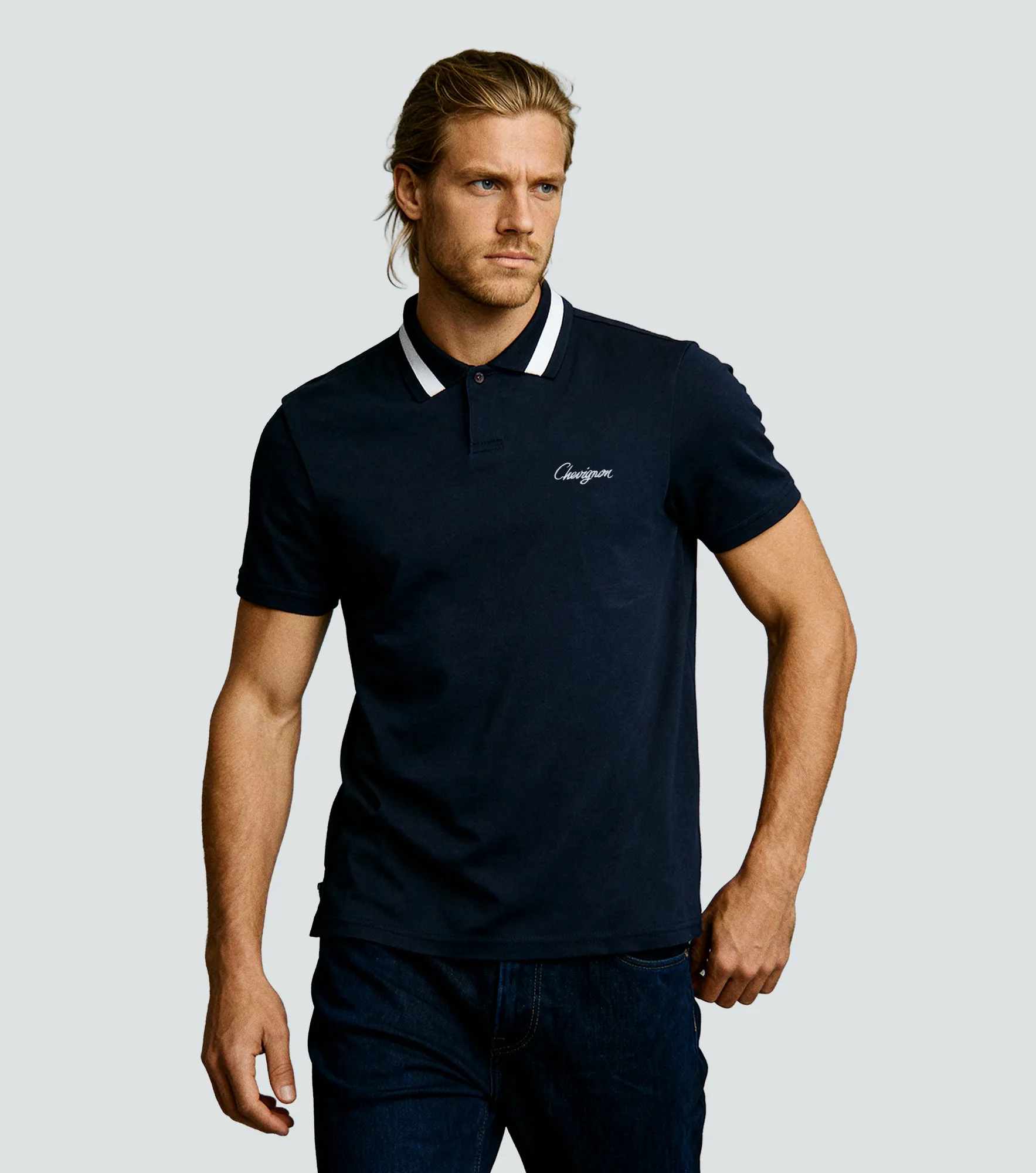 Polo Chevignon Line Neck M CAZ