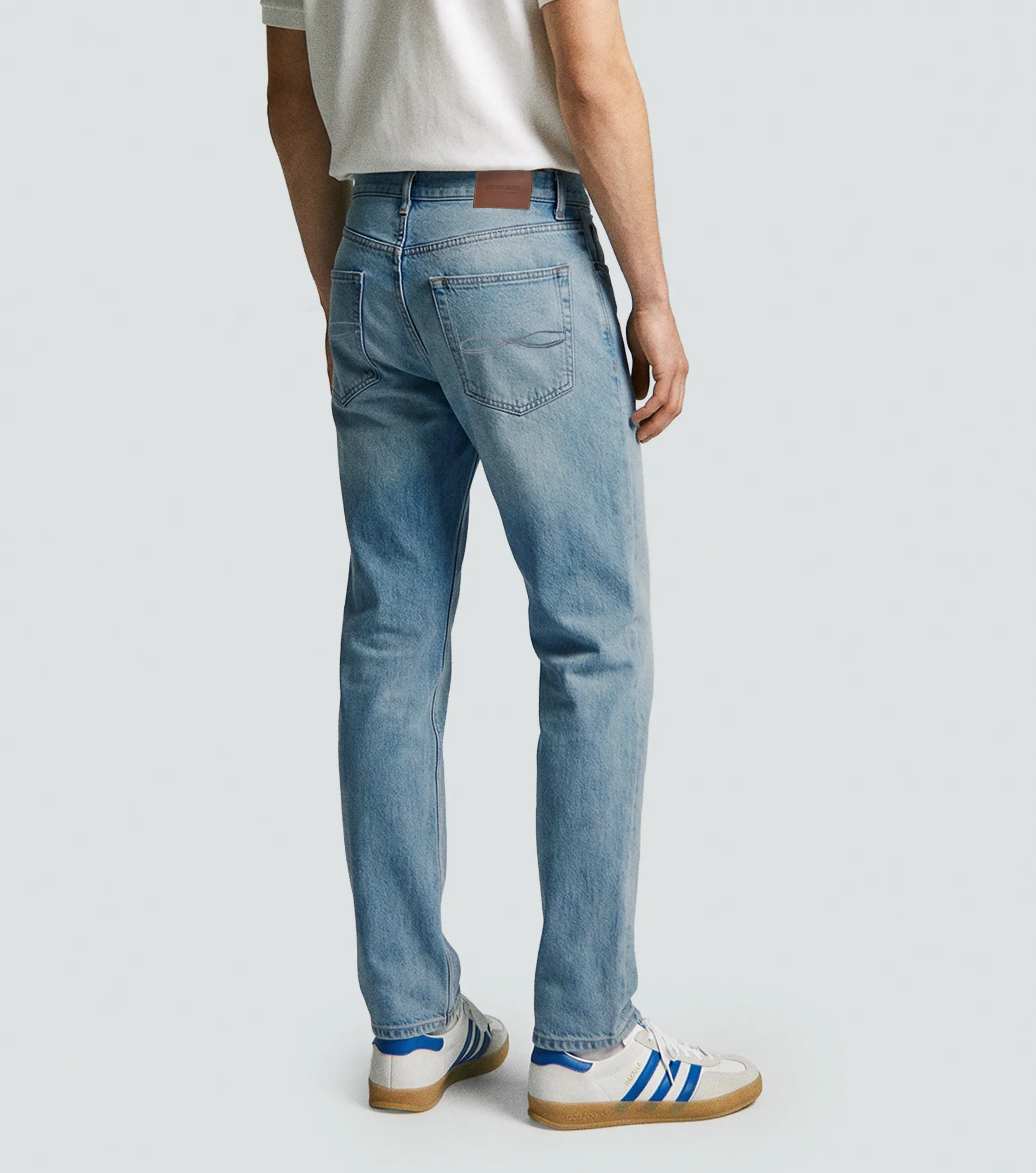 Jean Americanino Slim Tono Claro 132971 AZ