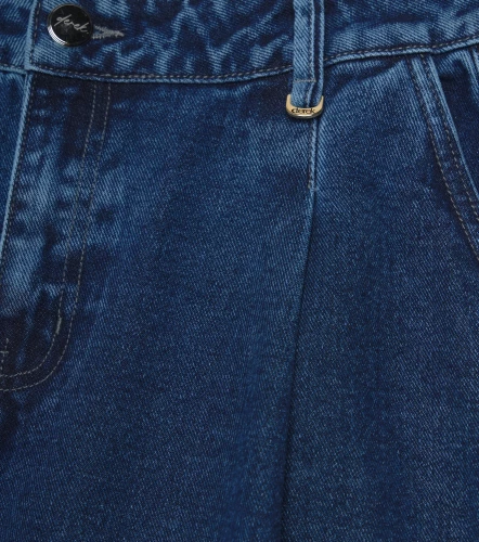 Falda En Indigo Acampanada Salome DerekAZ