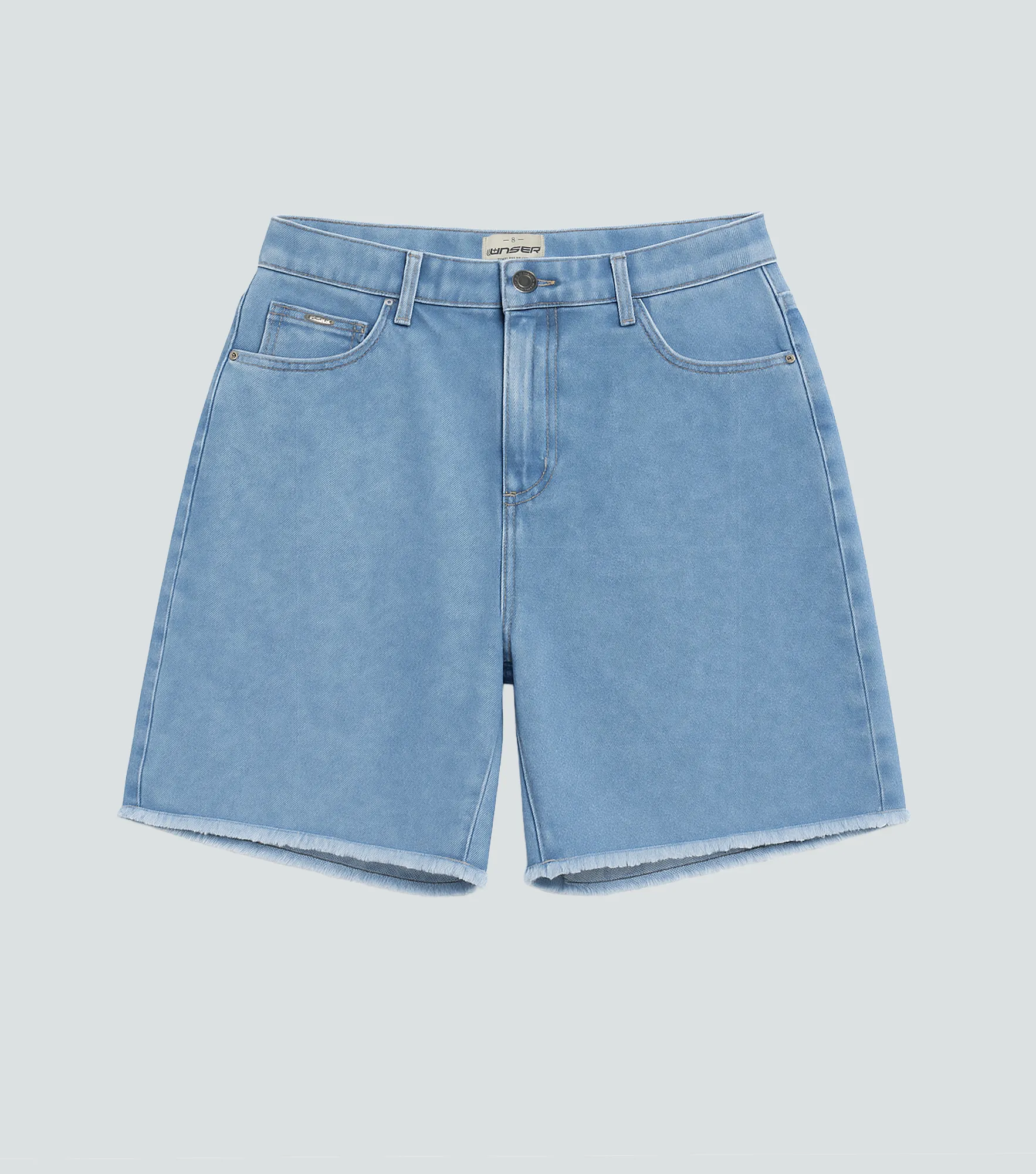 Luna Bermunda Tono Claro Con Desgaste Unser 836131 AZ